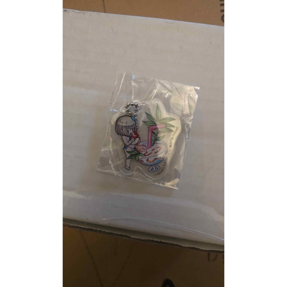 Official Genuine Brown Dust 2 Justicia /Eustia Swimsuit Acrylic Keychain BD2